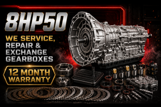 automatic transmission 8HP50 gearbox